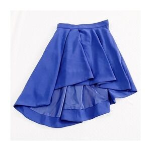 Gracia Pocco Paradiso High Low Pleated Skirt SZ S NWT